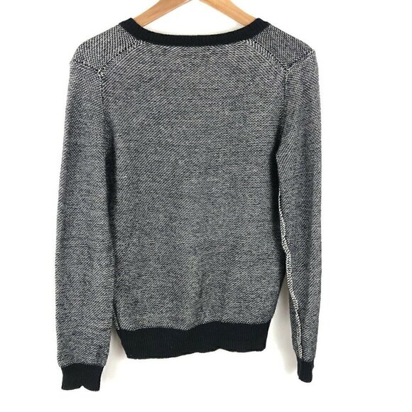 WALLACE Black V-Neck Sweater Madewell Knit XS - Picture 4 of 8